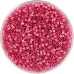 Perles MIYUKI Rose - Delicate 11/0 - N°1807 - Rose Silk Satin Dyed  - 5grs