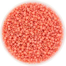 Perles MIYUKI Saumon - Delicate 11/0 - N°2114 - Watermelon Duracoat Opaque dyed light - 5grs