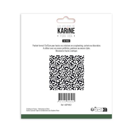 Pochoir - PURA VIDA - SO WILD -  Les Ateliers de Karine
