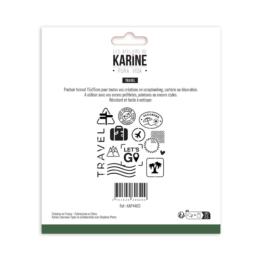 Pochoir - PURA VIDA - TRAVEL -  Les Ateliers de Karine