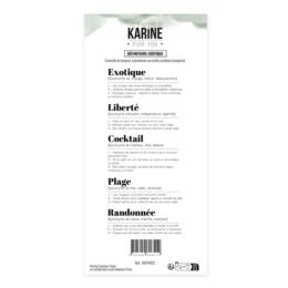 Tampons Clear - PURA VIDA - DEFINITIONS EXOTIQUE - Les Ateliers de Karine