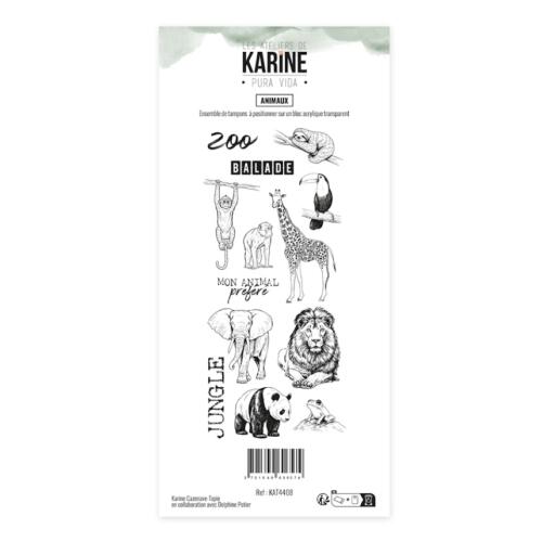 Tampons Clear - PURA VIDA - ANIMAUX  - Les Ateliers de Karine