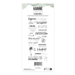 Tampons Clear - PURA VIDA - UN JOUR PARFAIT  - Les Ateliers de Karine