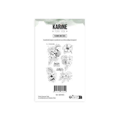 Tampons Clear - PURA VIDA - FLEURS DES ILES  - Les Ateliers de Karine