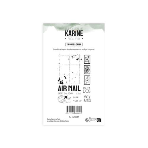 Tampons Clear - PURA VIDA - TIMBRES A CREER  - Les Ateliers de Karine