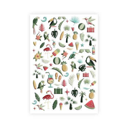 Les Ateliers de Karine - PURA VIDA -  Stickers PUFFY 