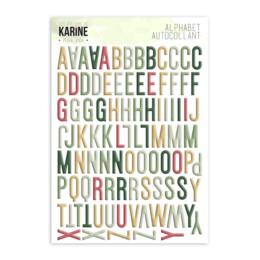 Stickers Alphabet - PURA VIDA - MULTICOULEURS - Ateliers de Karine