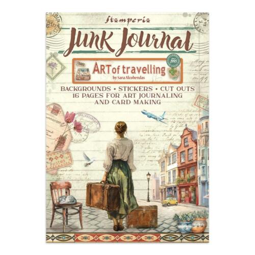 JUNK JOURNAL - ART OF TRAVELLING  A4 - Stamperia