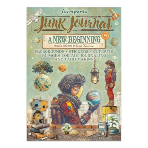 JUNK JOURNAL - A NEW BEGINNING  A4 - Stamperia