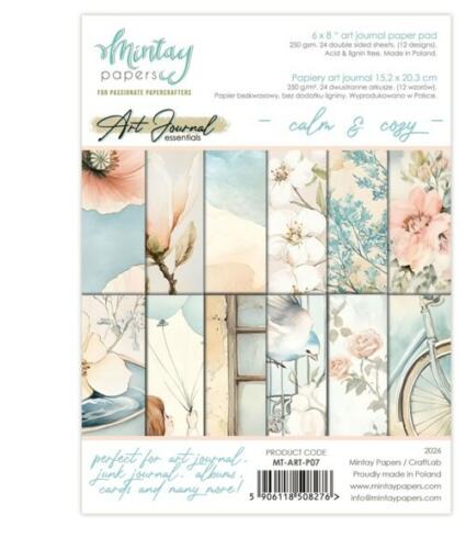 Mintay Papers - Art Journal CALM & COSY 15x20cm