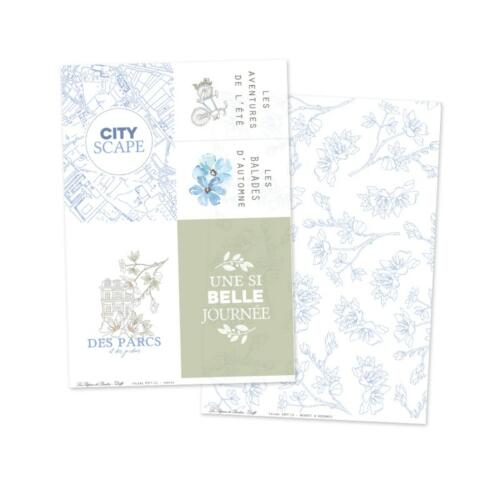 Les Papiers de Pandore - Calques Imprimés A4 (x2) - Collection DELFT