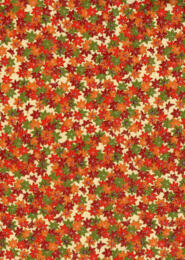 Papier Japonais CHIYOGAMI - Papier Fleurs d'Automne n°621