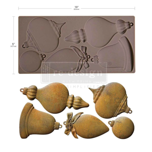 MOULE Silicone :  BRIGHT BAUBLES Prima marketing/Re design