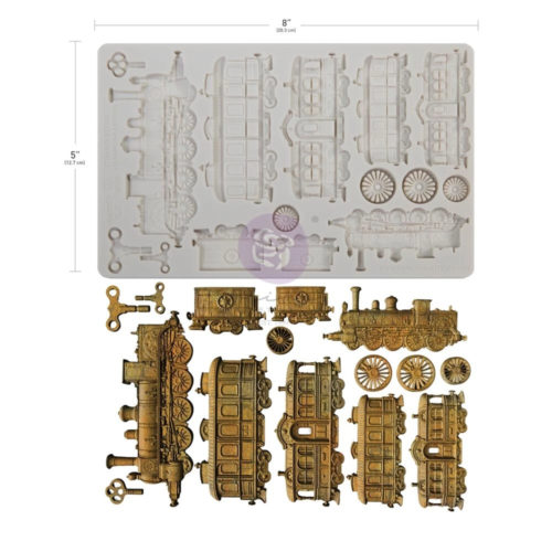 MOULE Silicone :  STEAMPUNK EXPRESS Prima marketing/Re design
