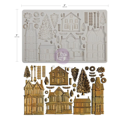 MOULE Silicone :  WINTER TOWN Prima marketing/Re design