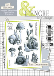 Tampon Clear -  TOUT DOUCEMENT - Collection Les Naturels - L'Encre & l'Image