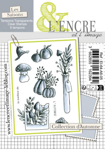Tampon Clear -  COLLECTION D'AUTOMNE - Collection Les Saisons - L'Encre & l'Image