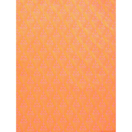 Papier Fantaisie 100% Coton - GISELE Orange/Or