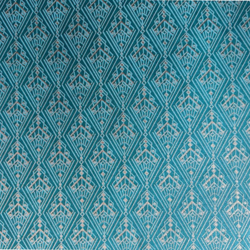 Papier Fantaisie 100% Coton - GISELE Vert/Or