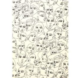 Papier Fantaisie 100% Coton - MUSE Ivoire