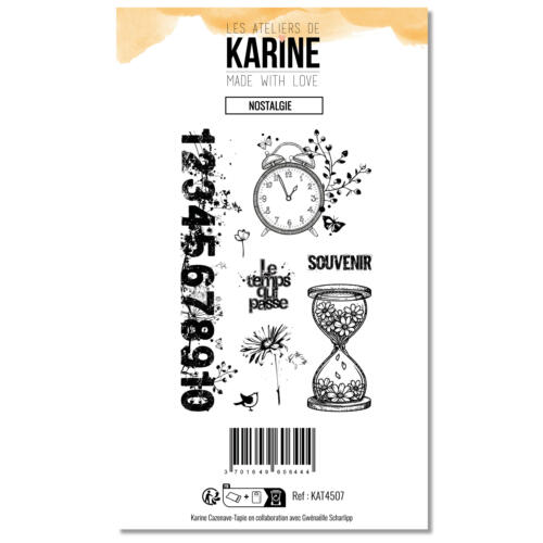 Tampons Clear - MADE WITH LOVE - NOSTALGIE  - Les Ateliers de Karine