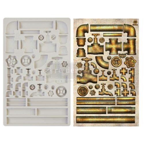 MOULE Silicone :  RUSTY PIPELINE Prima marketing/Finnabair