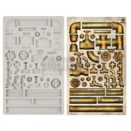 MOULE Silicone :  RUSTY PIPELINE Prima marketing/Finnabair