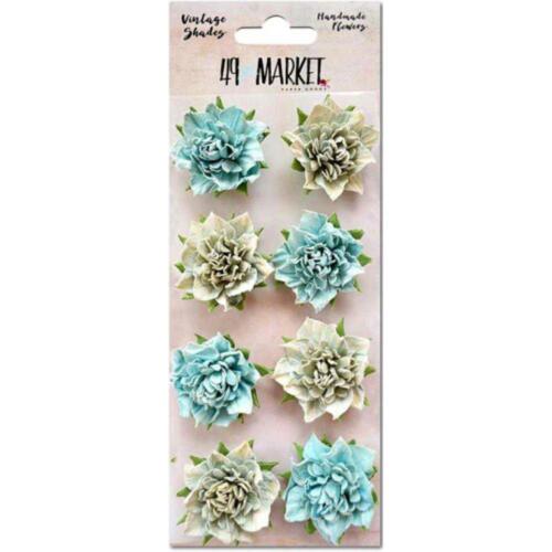 Fleurs en Papier - Vintage BLUES 49 Markets 