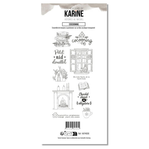 Tampons Clear - HISTOIRES AU NATUREL - COCOONING  - Les Ateliers de Karine