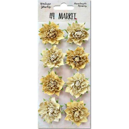 Fleurs en Papier -  Vintage YELLOW 49 Market