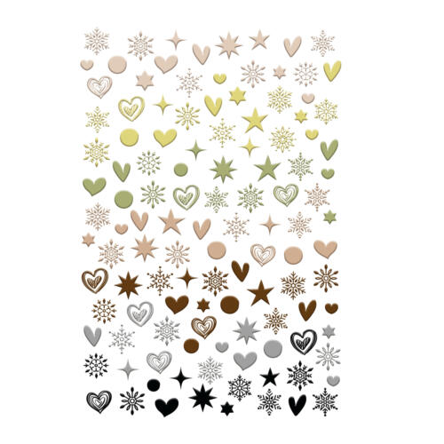 Les Ateliers de Karine - HISTOIRES AU NATUREL-  Stickers PUFFY