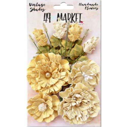 Fleurs en Papier -  Vintage Shades bouquet YELLOW 49 Market