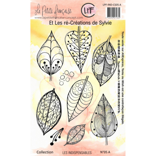 Tampon CLEAR - N°05 A - Collection LES INDISPENSABLES  - La Petite Française