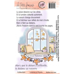 Tampon CLEAR - REFLETS DE MIEL - Collection LANTERNES ET PHYSALIS  - La Petite Française