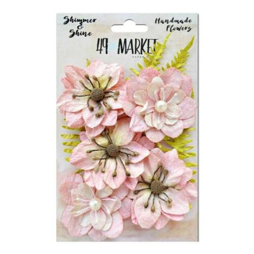 Fleurs en Papier -  Shimmer Jardin Secret BLUSH 49 Market