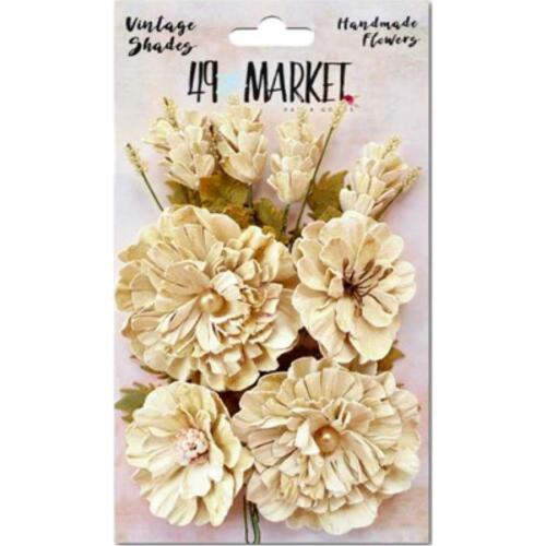 Fleurs en Papier -  Vintage Shades Bouquet ECRU 49 Market