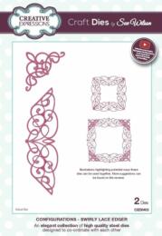 Dies Creative Expressions - CONFIGURATIONS  Swirly Lace Edger