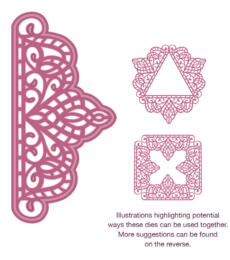 Matrice Découpe Creative Expressions - CONFIGURATIONS Hobart Adornment