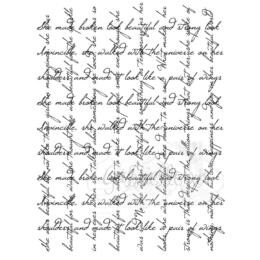 Tampon Clear 49 MARKET - Tampons SCRIPT SQUARED Gabrielle Pollacco