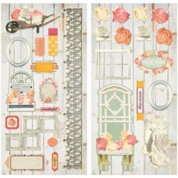 Chipboards Stickers ARYIA'S GARDEN - Bo Bunny