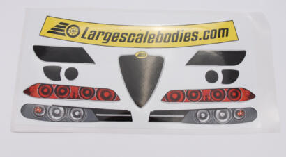 GT 1/5ème - Autocollants  ALFA ROMEO 156