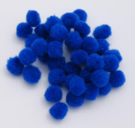 Pompons 15mm - BLEU MARINE (x40u)