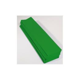 Papier Crépon - VERT FONCÉ  (2x0.50m) 10 Feuilles