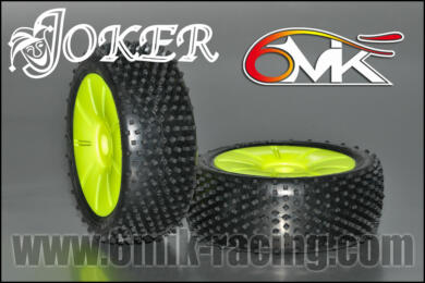 Pneus 6MIK - JOKER 0/18 Montés/Collés Jantes Jaune