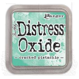 Encre Distress Oxide - CRACKED PISTACHIO Ranger Ink by Tim Holtz