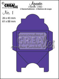 Dies Crealies -  Mini Message 1 APARTO Clap01