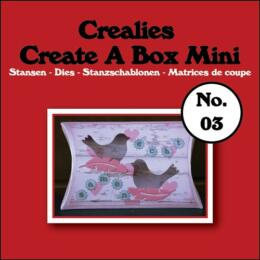 Dies Crealies -  Mini Boite Pillowbox Mini Box n°03