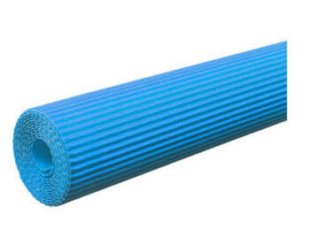 Carton Ondulé - BLEU PÉTROLE (50x70cm) 