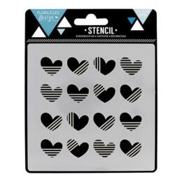 Pochoir Florilèges Design - Capsule Août 2017 - Mon Petit Coeur