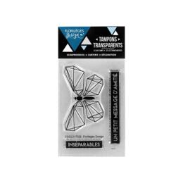 Tampon Clear Florilèges Design - Capsule Alter Ego Août  2017 - Message d'Amitié 2 